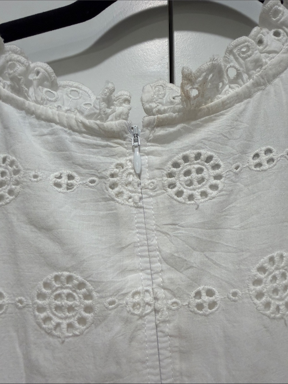 White Knee Length Dress - Picture 4 of 7